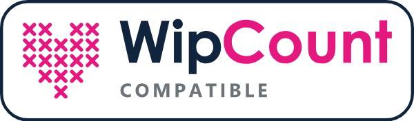 WipCount Compatible badge, light version